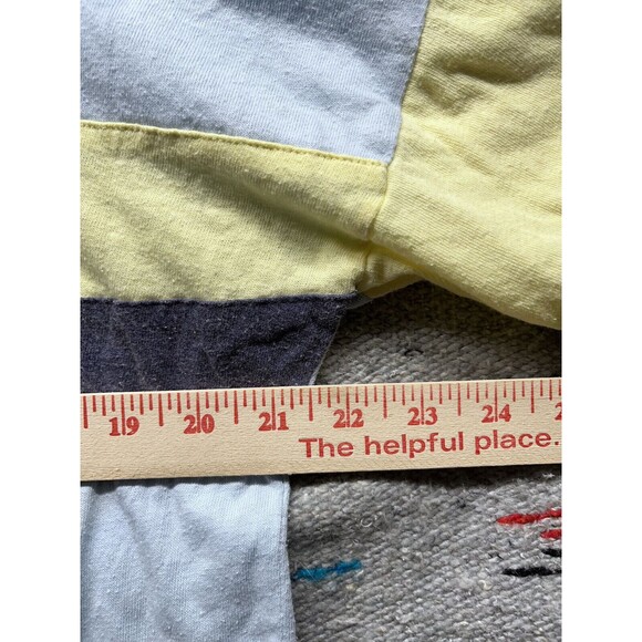 Vintage 80s Maler henley t shirt striped button super soft Medium - Picture 6 of 10